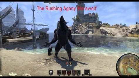 Elder Scrolls Online Rushing Agony Werewolf Tank YouTube