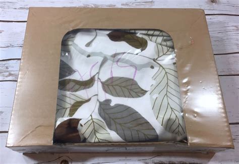 New Ikea Stockholm Easy Chair Slip Cover 10109387 Blad Brown Leaf