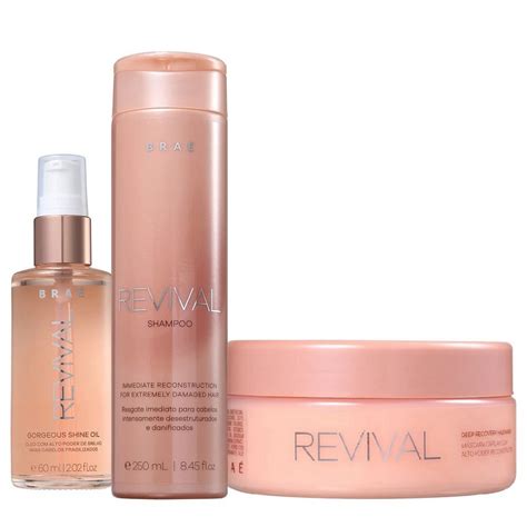 Kit Brae Revival Shampoo M Scara Leo Gorgeous No Shoptime