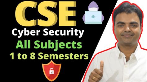 Cse Cyber Security Syllabus Subjects Year To Th Year All Semesters