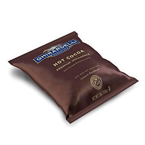 Packs Ghirardelli Chocolate Premium Hot Cocoa Mix Double Chocolate Ounce Package