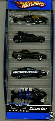 Hot Wheels Batman Begins Gotham City Car Set