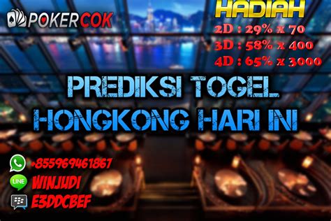 33 Prediksi Hk Bocoran Jitu Hari Ini Togel Kamis