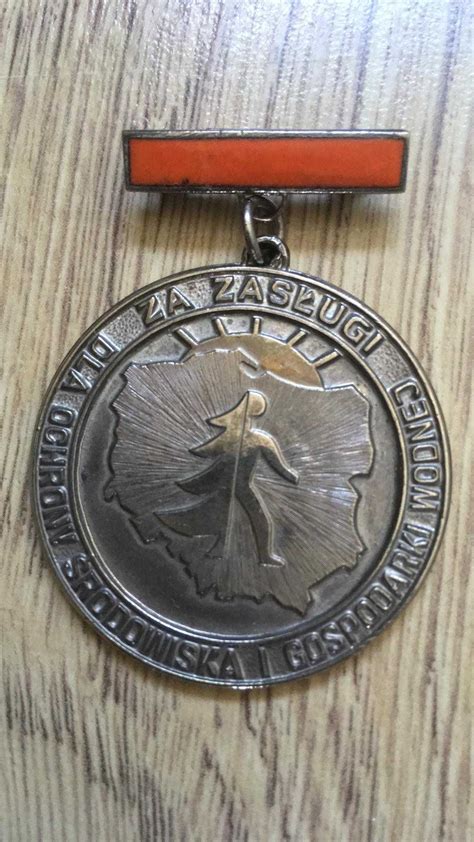 Medal i legitymacja za zasługi dla Ochrony Środowiska Urszulin OLX pl