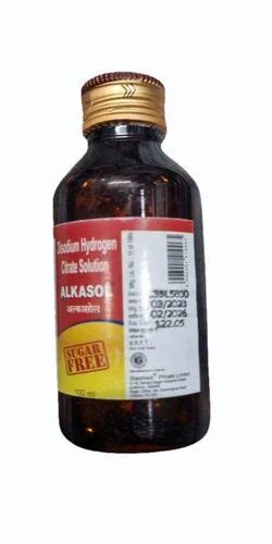 Alkasol Disodium Hydrogen Citrate Syrup 100 Ml 400 Mg At ₹ 122 Bottle In Kanpur