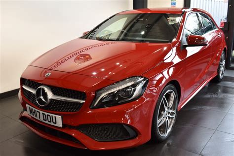 Used Red Mercedes Benz A Class Hatchback A Amg Line