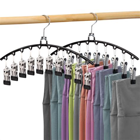 Pack Pants Hangers Space Saving Tiers Skirt Hangers With