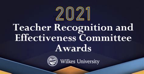 Wilkes University Honors Faculty And Staff With Teacher Recognition And