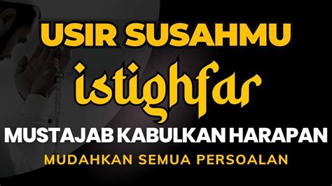 Istighfar Merdu Dahsyat Menarik Rezeki Sholawat Ampunan Taubatan