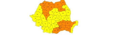 Alertă meteo Se strică vremea în toată țara Județele Constanța și