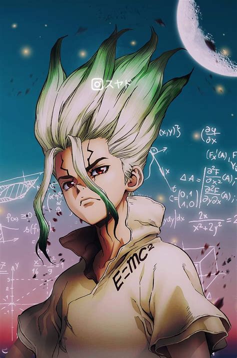 Wallpaper 4K Senku Ishigami | Fanart manga, Fond ecran manga, Figurine
