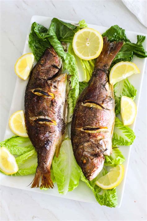 Oven Roasted Whole Red Snapper Recipe Deporecipe Co