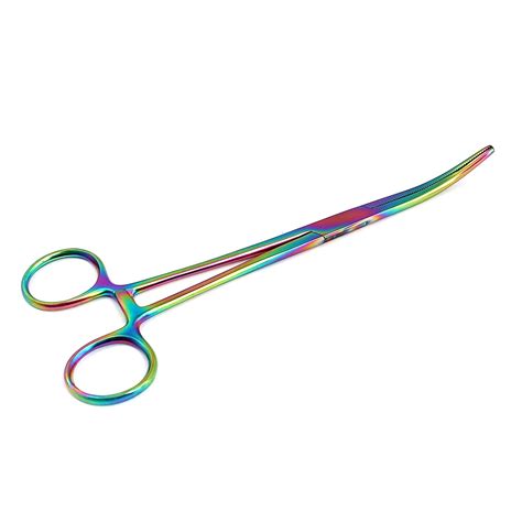 Amazon G S Multi Color Rainbow Pean Hemostat Forceps 8 Curved