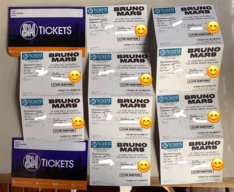 BRUNO MARS CONCERT TICKET DAY 1 On Carousell