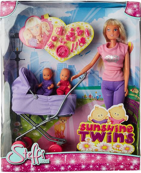 Simba Steffi Love And Sunny Twins Twin Baby Dolls And Double Miniature