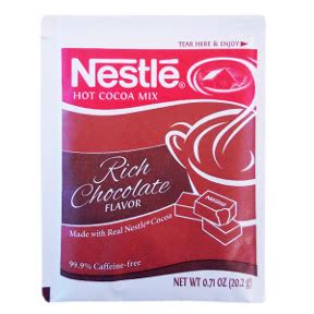 Nestle Rich Chocolate Flavor Hot Cocoa Mix Packet