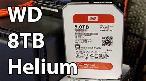 Western Digital Red 8TB Full Review - Consumer Helium Hard Disk - YouTube