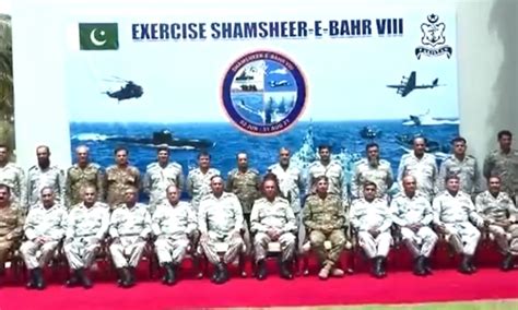 Pakistan Navys Shamsheer E Bahr Viii Exercise Concludes In Karachi