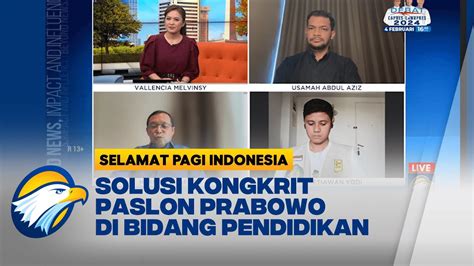 Solusi Kongkrit Paslon Prabowo Di Bidang Pendidikan YouTube