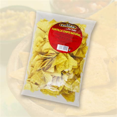 Totopos Tortilla Chips Natural La Costeña x 200gr LatinoAmerican