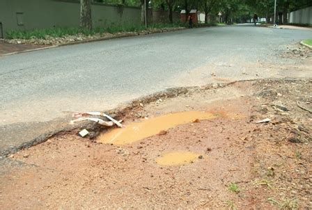 Joburg Potholes A World Cup Visitor S Guide NEWS ANALYSIS