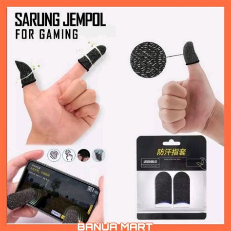 Jual SARUNG JEMPOL GAMING Sarung Jempol Jari Gaming 1 Set Isi 2Pcs