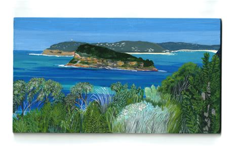 Lion Island And Barrenjoey Headland By Sancha Prowse