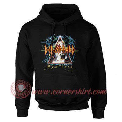 Def Leppard Hysteria Hoodie Def Leppard Album Shirt | Cornershirt.com