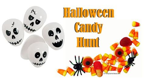 Halloween Candy Hunt, Children's Halloween Games | Halloween candy, Childrens halloween ...