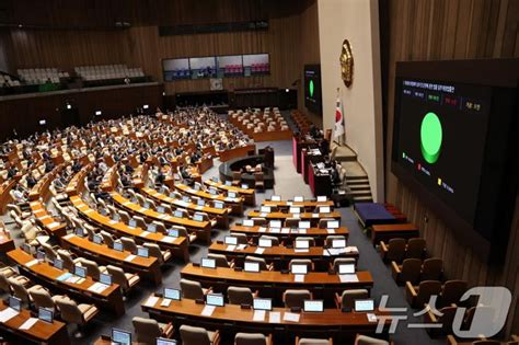 방송법 개정안 본회의 상정與 2차 필리버스터 돌입 머니s