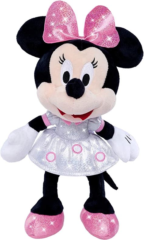 Sparkly Minnie Mouse 25 Cm Plush Celebrating 100 Years Of Disney