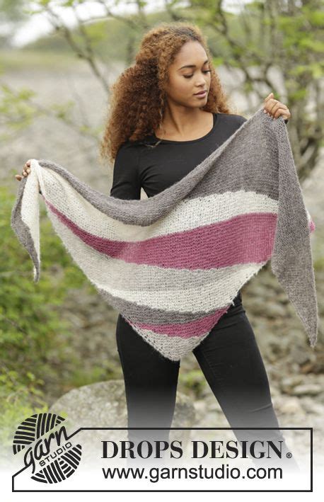 Tide Rose Drops Free Knitting Patterns By Drops Design Artofit