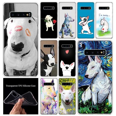 Samsung Galaxy A12 Bull Terrier Cover Samsung A71 Bull Terrier