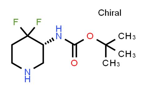 Tert Butyl R Difluoropiperidin Yl Carbamate