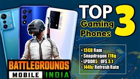 TOP 3 Best Gaming Phones Under 20000 60fps Gaming 144hz SD 778g