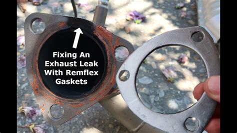 Fixing Exhaust Leaks With Remflex Gaskets It Works Youtube