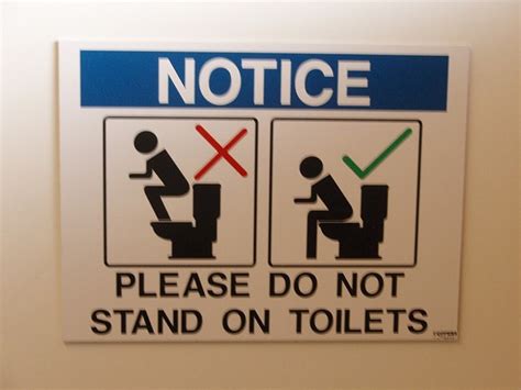 Creative And Funny Toilet Signs