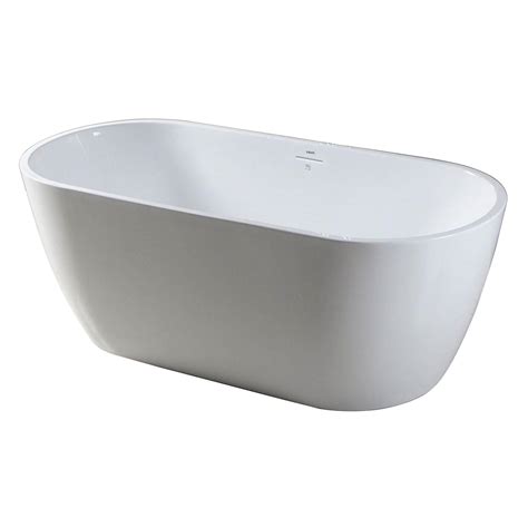 Buy Ferdy Bali Acrylic Freestanding Bathtub Gracefully Shaped