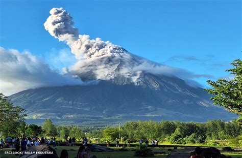 Phreatic Eruption Sa Bulkang Mayon Kahapon Hindi Indikasyon Ng