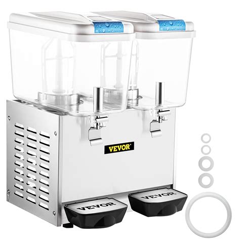 Vevor V Commercial Beverage Dispenser Gallon L Tanks Juice