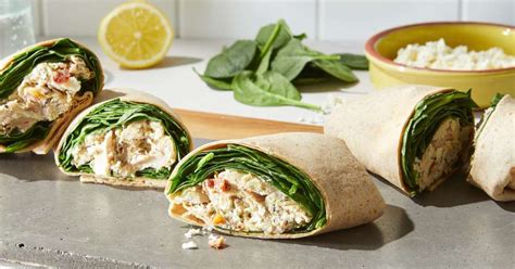 Chicken Spinach And Feta Wraps Recipe — Samsung Food