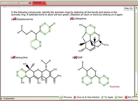 Solved In the following compounds, identify the aromatic | Chegg.com