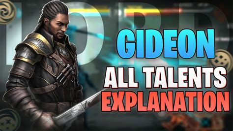 Lord Gideon All Talents Abilities Explained The Bounty Hunter Of