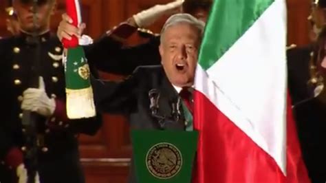 Video Amlo Da Su Primer Grito De Independencia