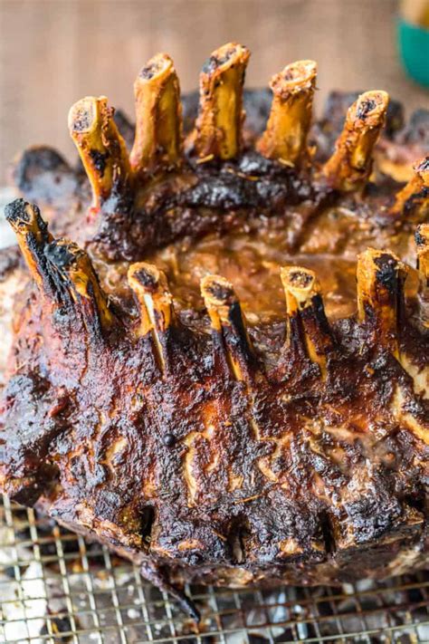 Pork Crown Roast Recipe With Whiskey Glaze Recipe The Cookie Rookie®