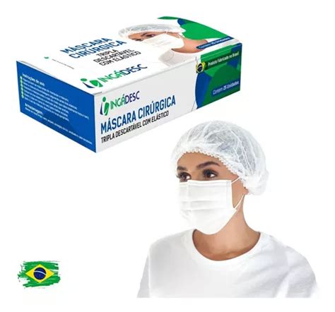 Caja De Mascarillas Nasales Desechables De Triple Protecci N Con