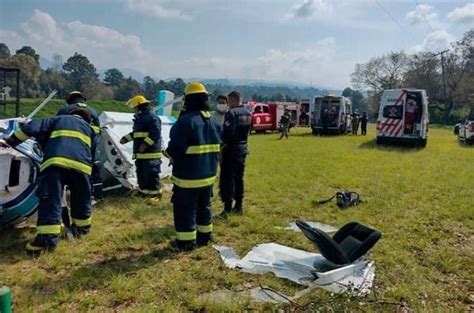 Desplome De Avioneta En Valle De Bravo Dejó Una Persona Sin Vida Y Tres