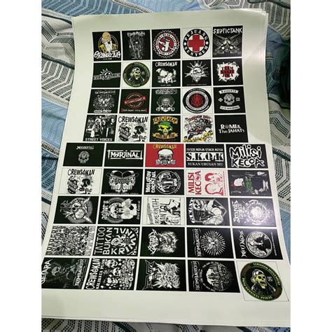 Jual Stiker Anti Air Bahan Vynil Glossy Satu Lembar Ukuran A3 Shopee