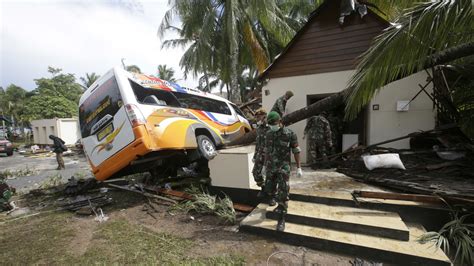 Rescue Efforts Underway After Tsunami Hit Indonesia Without Warning | WBUR News