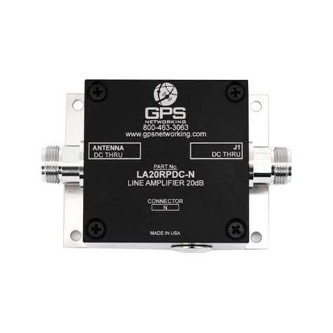 Gps Networking La Rpdc Gps Line Amplifier Db Gain Canal Geomatics